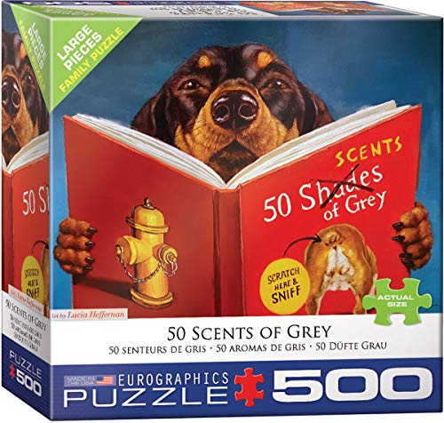 EuroGraphics 8500-5451 50 Scents of Grey by Lucia Heffernan 500 Piece Puzzle