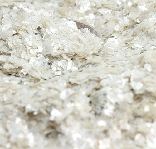 Meyer Imports Natural Mica Flakes - Cream White - 4 oz - 