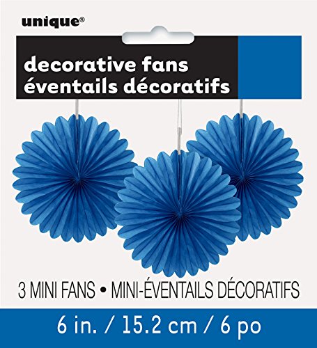 Unique Industries Party Decoration, 6", Royal Blue