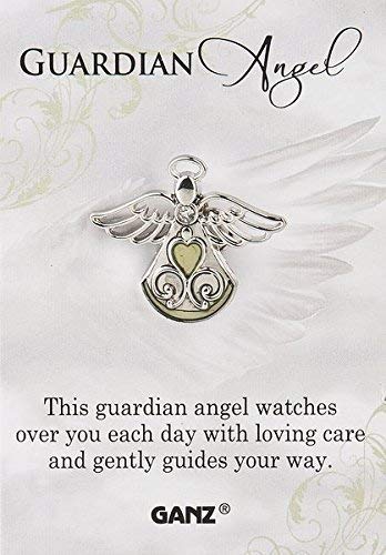 Ganz Pin - Guardian Angel "This guardian angel watches over you each day with loving care and gently guides your way."