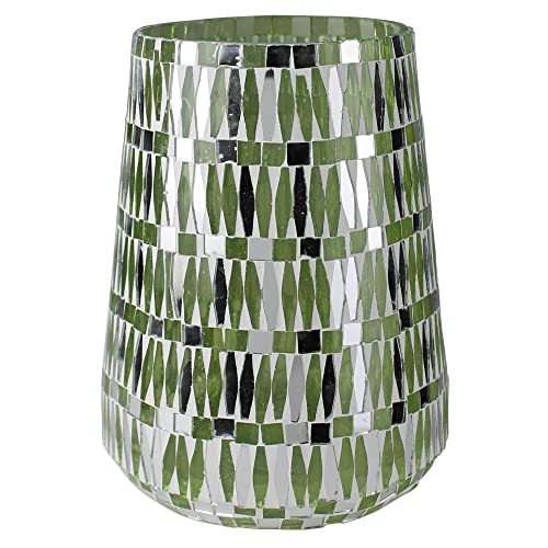 HomArt Andra Mosaic Vase, Glass