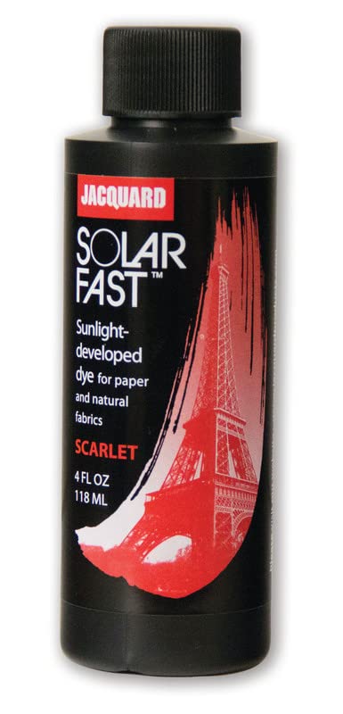 Jacquard Solarfast Dye 4oz - Scarlet