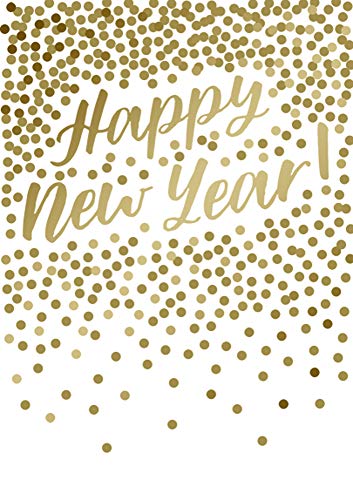 "Happy New Year!" Gold Foil Cards by Design Design (194-77334)