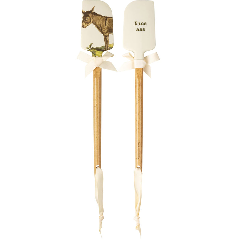 Primitives by Kathy Nice Ass Donkey Decorative Spatula, 2.50" x 13" x 0.50"