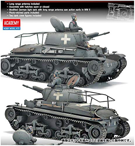MRC ACADEMY Pz.BEF.wg.35(t) German Command Tank Model Kit