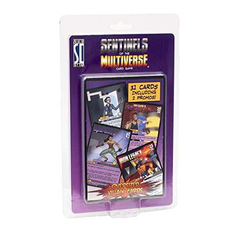 Greater Than Games Store Sentinels of The Multiverse: Oversized Villain Character Cards Game