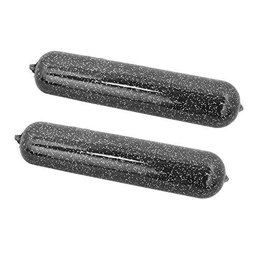 MagBay Lures Deep Drop Weights - Offshore Fishing (4lb (2pcs), Black Vinyl)