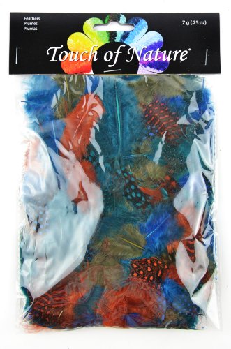 Midwest Design Touch of Nature 38152 No.2 Mix Dyed Guinea, 7 grams, Royal Autumn
