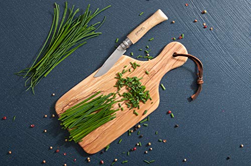 Browne & Co Berard Olive-Wood Handcrafted Cutting Board with 11 Inch