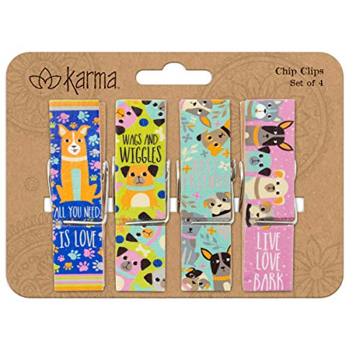 Karma Gifts Chip Clips, Dog