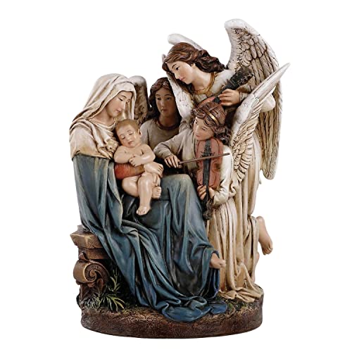 Christian Brands CB Catholic YS865 7 in. AG Song of Angels Figurine
