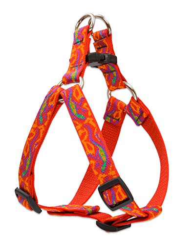 Lupine Pet Originals 3/4" Go Go Gecko 20-30" Step In Harness for Medium Dogs