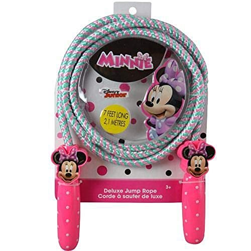 UPD What Kids Want Minnie Mouse Bow - Tique Shaped Handle Jump Rope