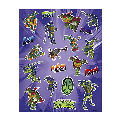 Unique Industries Teenage Mutant Ninja Turtles Stickers, 80 Ct.