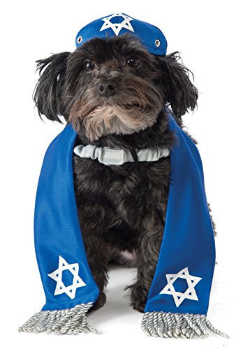 Rubie's Yarmulke and Tallis Dog Costume, M-L