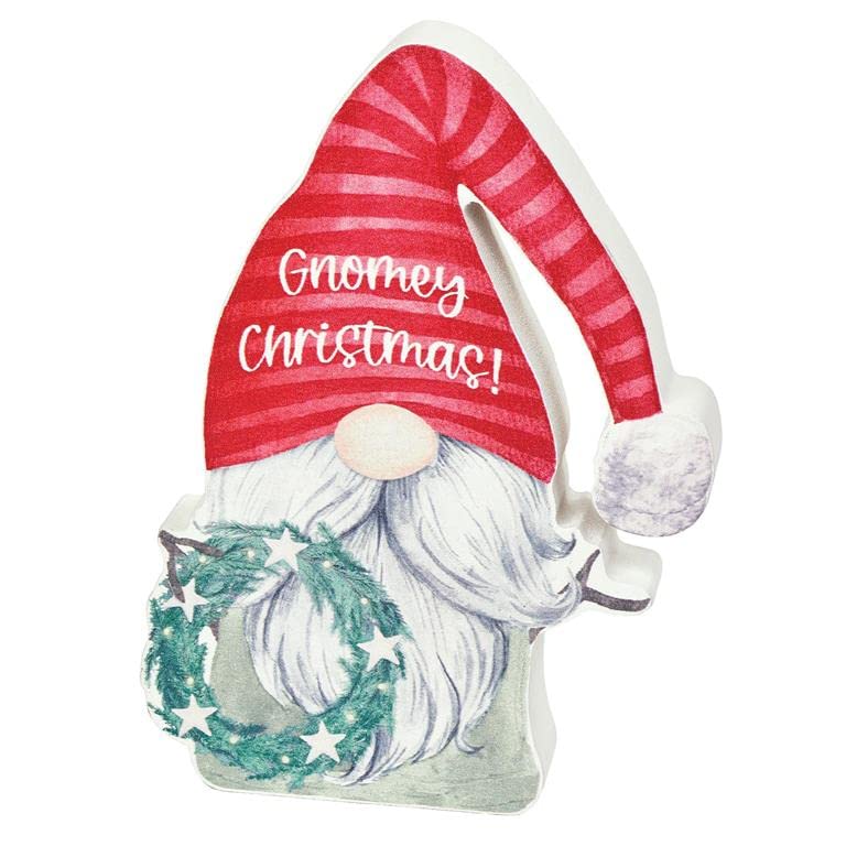 Blossom Bucket Gnomey Christmas Die-Cut Gnome Figurine