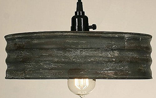 CTW Sifter Pendant Lamp in Textured Grey