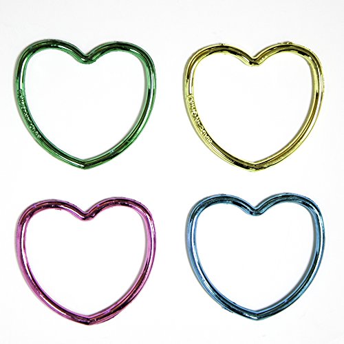 Unique Industries Unique Shiny Heart Metallic Bracelets, 12 Ct.