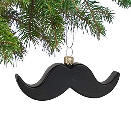 Archie McPhee Mustache Ornament for Holiday Trees