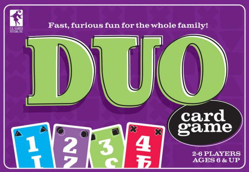 U.S. Games Systems Duo Card Game: Ages 7 to Adult
