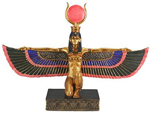 Pacific Trading Egyptian Isis With Open Wings - Collectible Figurine Statue Figure