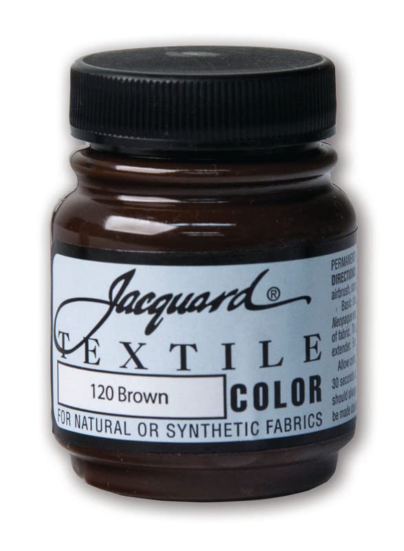 Jacquard Textile Paint 2.25 Oz Brown