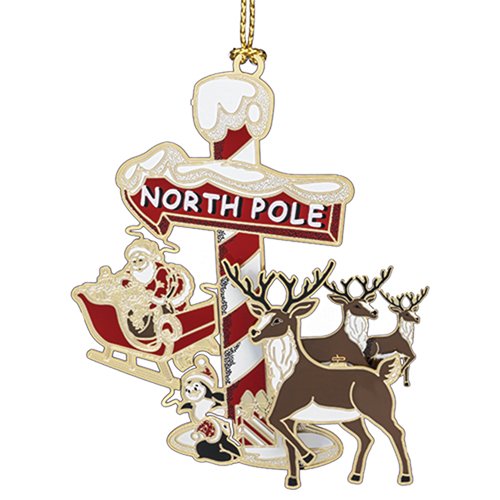 Beacon Design by ChemArt North Pole Ornament