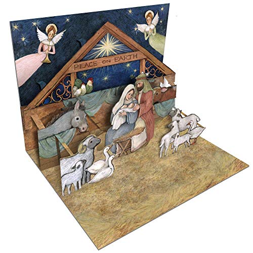 LANG Nativity Pop-Up Christmas Cards (2005102)