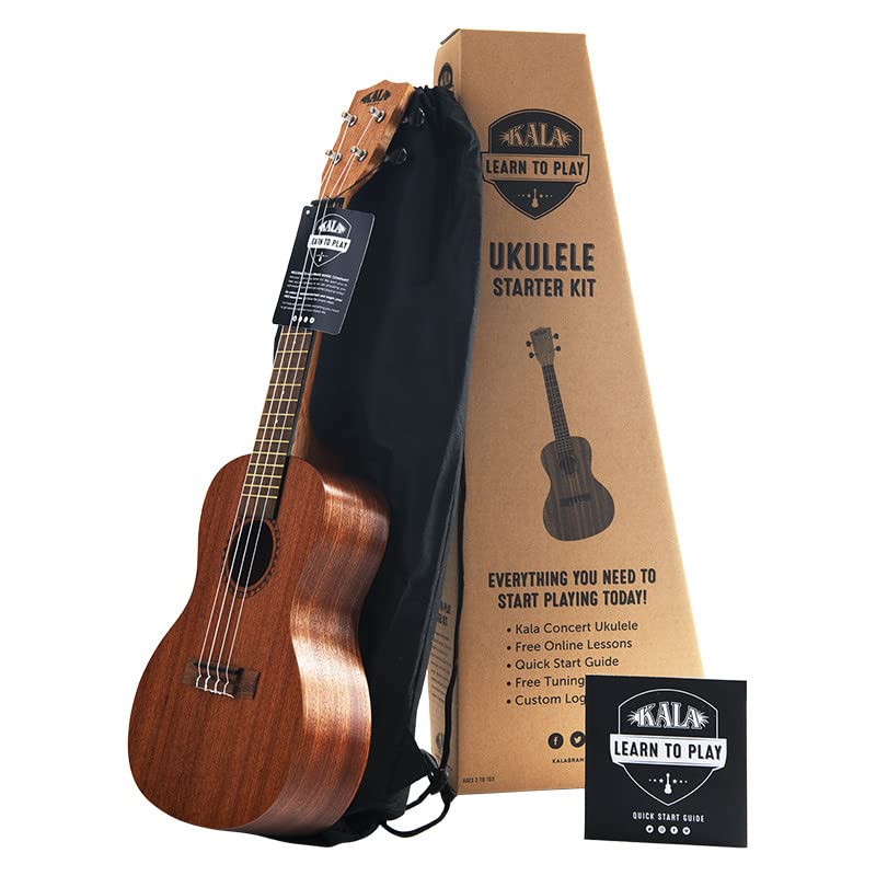 Kala Learn To Play Ukulele Concert Starter Kit