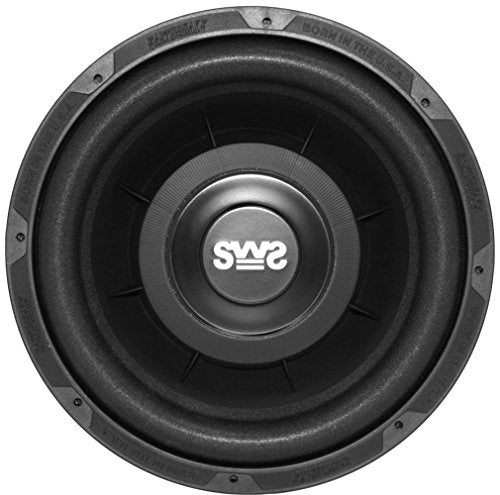 Earthquake Sound SWS-10X Shallow Woofer System 10-inch Car Subwoofer, 4-Ohm (Single)