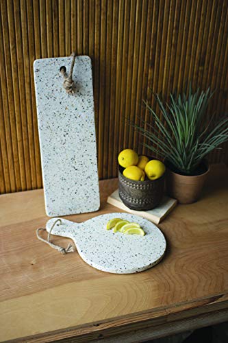 Kalalou GwG Outlet Terrazzo Round With Hole Cutting Board NART1071