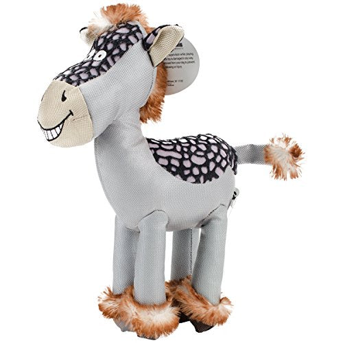 Scoochie Pet Products Joke a Dot Horse Dog Plush Toy, 12-Inch