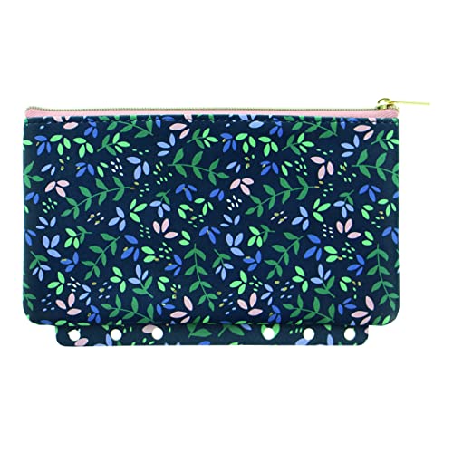 Rediform Filofax Accessory, A5/Personal Size Compatible, Zipper Pouch, 6.7" x 4.02", Garden Collection (B132710)