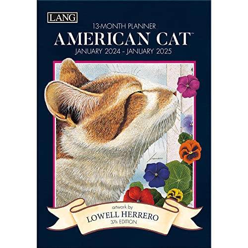 LANG American Cat‚Ñ¢ 2024 Monthly Planner (24991012094)