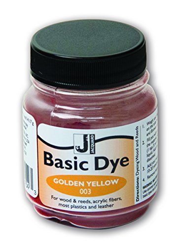 Jacquard Golden Yellow Basic Dye 0.5-Ounce