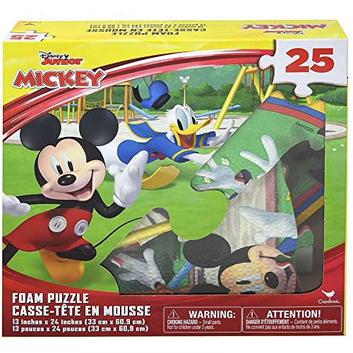 UPD 25 Piece Mickey Mouse Foam Puzzle