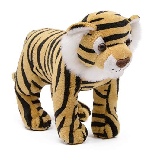 Unipak 9944BT Brown Kingdom Tiger, Plush Toy, 8-inch High
