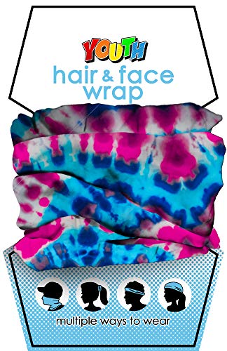 Spoontiques Spoontiques Tie Dye Youth Hair/face Wrap, 1 count