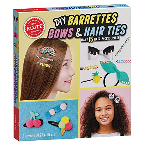 Klutz DIY Barrettes, Bows, and Hair Ties