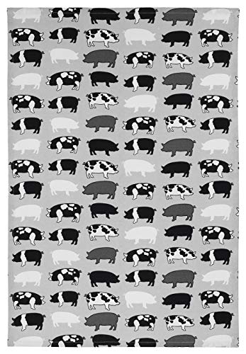 M√úkitchen Designer Print Kitchen Towel, Multiple Designs, Pigs