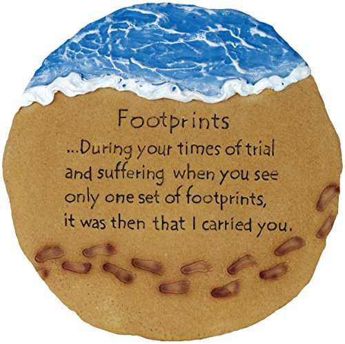 Spoontiques 13259 Footprints Stepping Stone, 1 EA