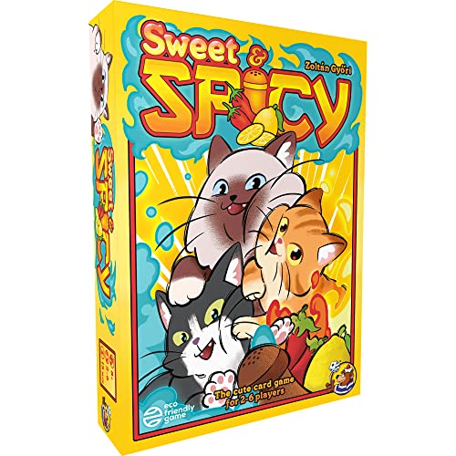HeidelBÄR Games Sweet & Spicy | Card Game | The New & Even More Accessible Version of Spicy | A Bluff Card Game | 2 to 6 Players, Age 8+, 15 Min