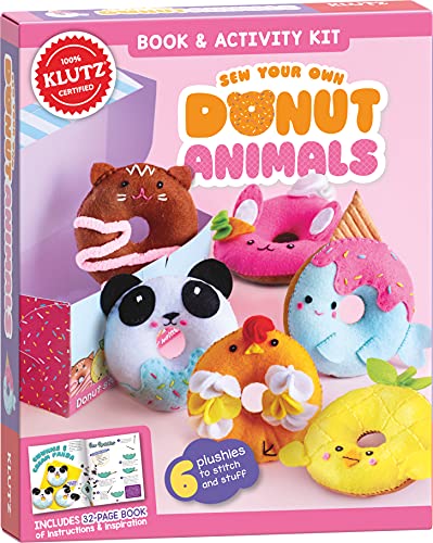 Klutz Sew Your Own Donut Animals Sewing & Craft Kit