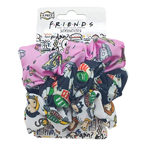 Spoontiques Friends Scrunchies (3-Pack)