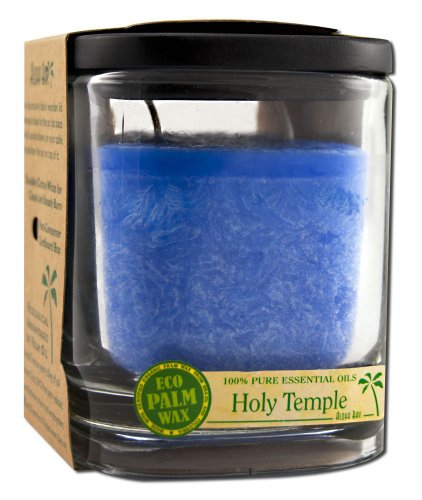 ALOHA BAY Candle Aloha Jar Holy Temple Royal Blue