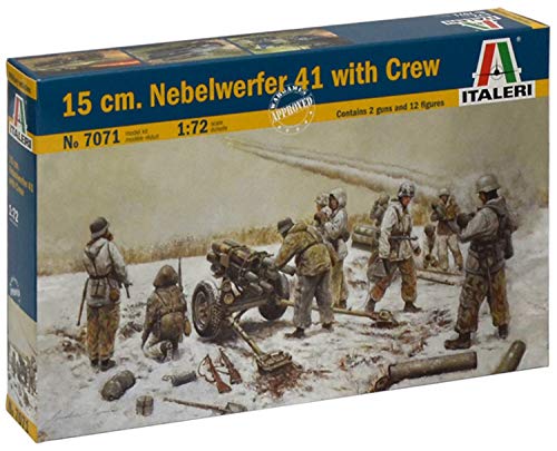 MRC Italeri 15cm Nebelwerfer 41 Kit with Crew