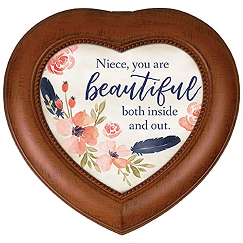 Carson Home 18808 Beautiful Niece Music Box, 5.5-inch Width