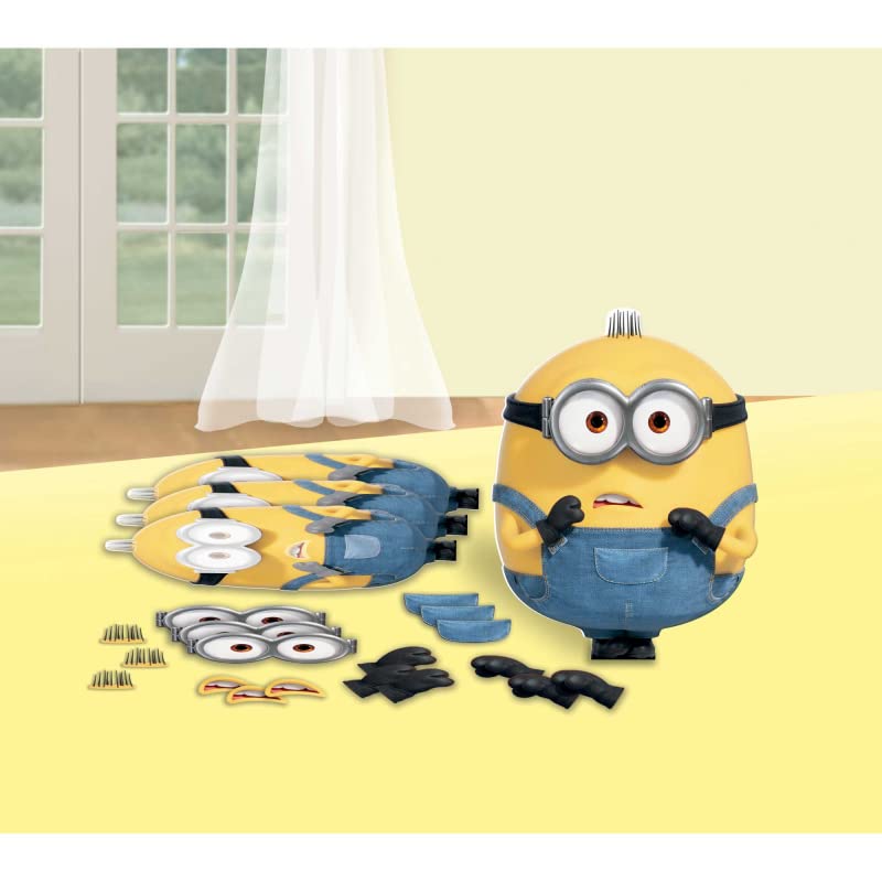 Amscan Minions 2 Activity Favor Kit (Creates 4 Minion Crafts) - 1 Pack