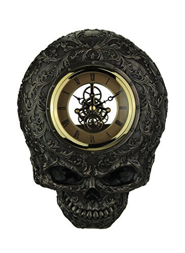 Unicorn Studio Steampunk Skull Decorative Wall Clock