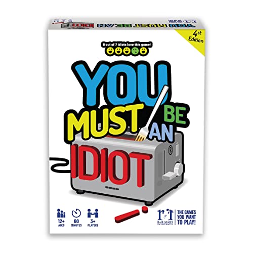 R&R Games Store You Must Be an Idiot Family Game